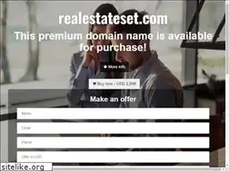 Sites similar to realestateset.com
