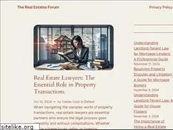 Sites similar to realestatesforum.com
