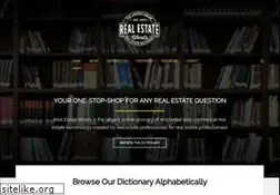 Sites similar to realestatewords.com