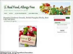 Sites similar to realfoodallergyfree.com