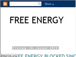 Sites similar to realfreeenergy-earthoptimization.blogspot.de