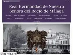 Sites similar to realhdaddelrociodemalaga.org