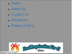 Sites similar to realinspirationforu.com
