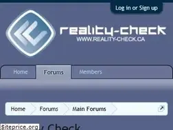 Sites similar to reality-check.ca