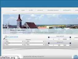 Sites similar to reality-malacky.sk