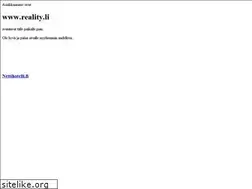 Sites similar to reality.li