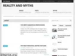 Sites similar to realityandmyths.com
