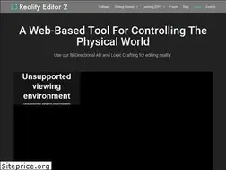 Sites similar to realityeditor.org