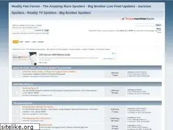 Sites similar to realityfanforum.com