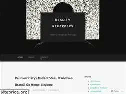 Sites similar to realityrecapweb.wordpress.com