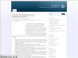 Sites similar to realitytvtalk.wordpress.com