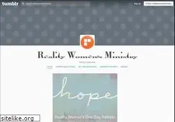 Sites similar to realitywomensministry.com