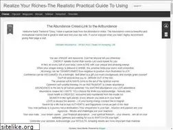 Sites similar to realizingyourriches.blogspot.com