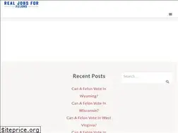 Sites similar to realjobsforfelons.com