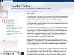 Sites similar to reallifethailand.blogspot.com