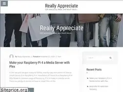 Sites similar to reallyappreciate.com