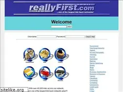 Sites similar to reallyfirst.com