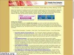 Sites similar to reallyfreesamples.com