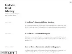 Sites similar to realmendrinkwhiskey.com