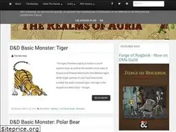 Sites similar to realmsofauria.blogspot.com