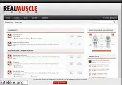 Sites similar to realmuscleforum.com