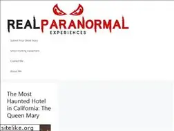 Sites similar to realparanormalexperiences.com
