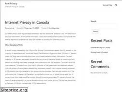 Sites similar to realprivacy.ca