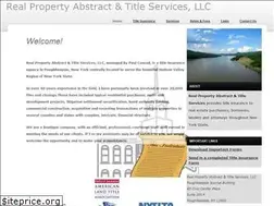 Sites similar to realpropertyabstract.net