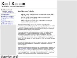 Sites similar to realreason.org