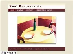 Sites similar to realrestaurants.com