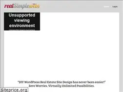Sites similar to realsimplewebs.com