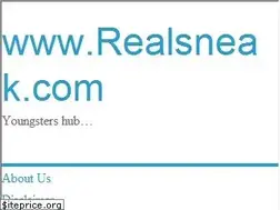 Sites similar to realsneak.com