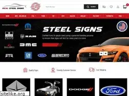 Sites similar to realsteelsigns.com