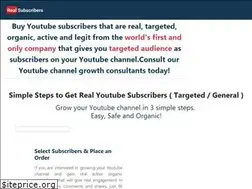 Sites similar to realsubscribers.com