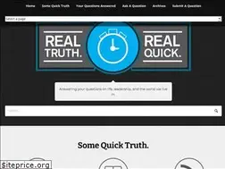 Sites similar to realtruthrealquick.com