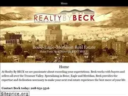 Sites similar to realtybybeck.com