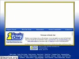 Sites similar to realtyonecentre.com