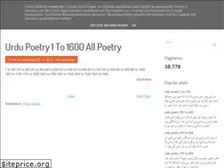 Sites similar to realurdupoety.blogspot.com