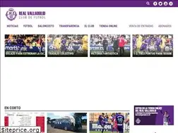Sites similar to realvalladolid.es
