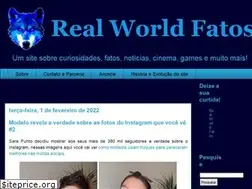 Sites similar to realworldfatos.com