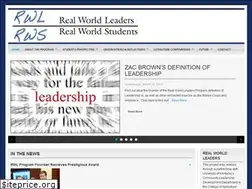 Sites similar to realworldleaders.com