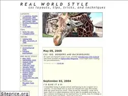 Sites similar to realworldstyle.com