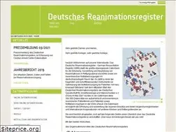 Sites similar to reanimationsregister.de