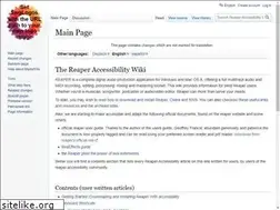 Sites similar to reaperaccessibility.com