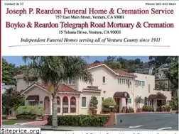 Sites similar to reardonfuneral.com