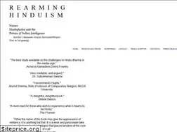Sites similar to rearminghinduism.com