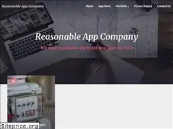 Sites similar to reasonableappcompany.com