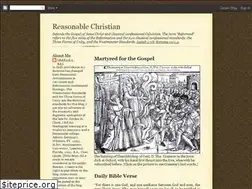 Sites similar to reasonablechristian.blogspot.com