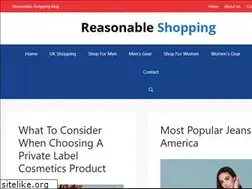 Sites similar to reasonableshopping.com