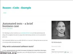 Sites similar to reasoncodeexample.com